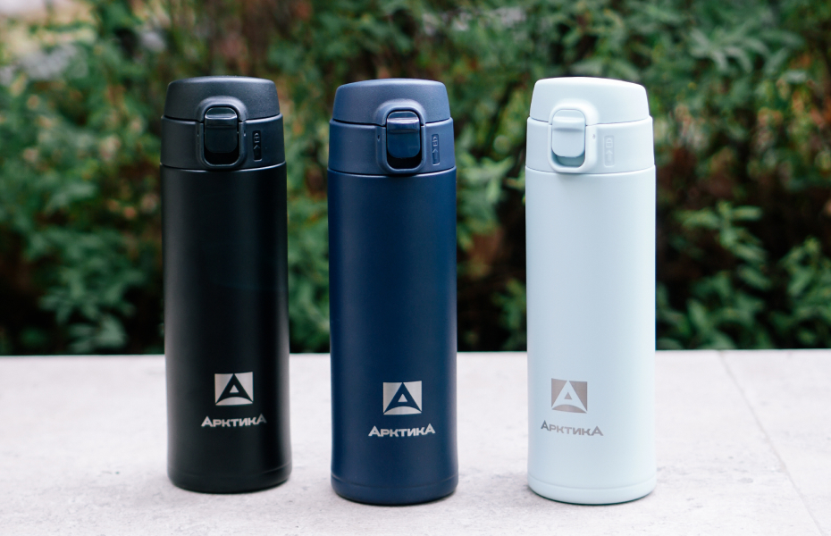 Городская термокружка с ситом