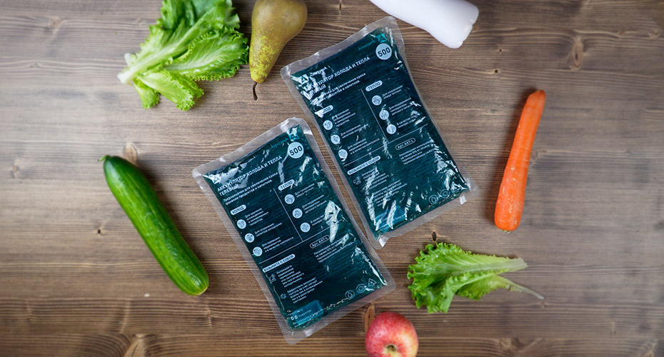 Мягкий аккумулятор холода и тепла