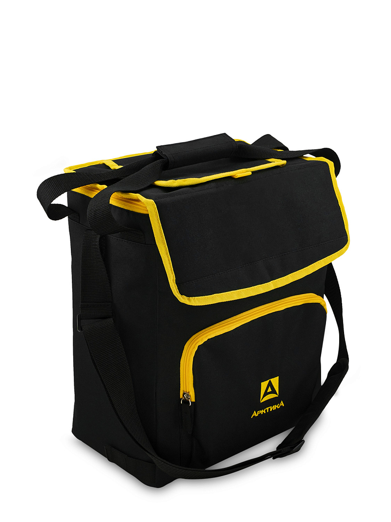 Термосумка-холодильник 20л серии 3000 чёрная с люком - 1