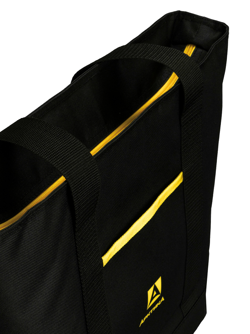 Термосумка-шоппер 17.5л серии 3400 чёрная - 5