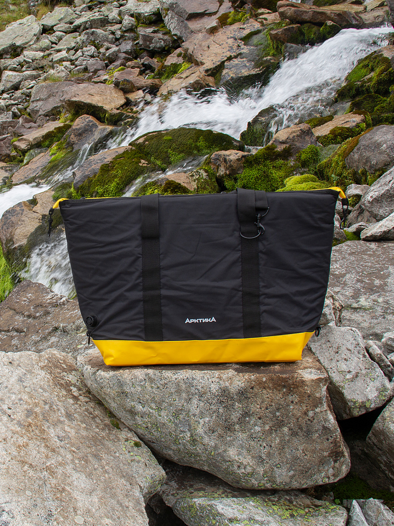 Термосумка 25л серии 011 «Порт Мурманск» чёрная - 3