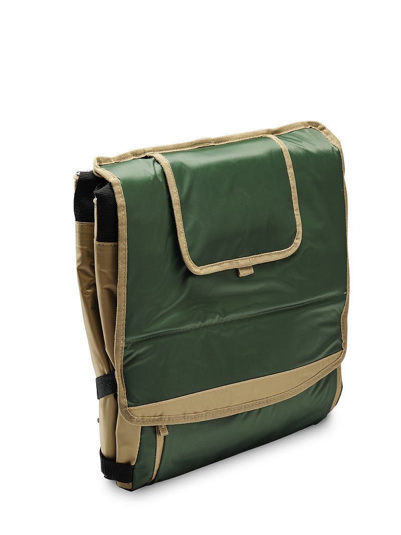 Термосумка-холодильник 30л серии 3001 зелёная с люком - 3