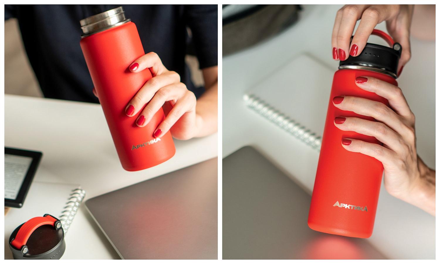 Термос серии 708 поддержит водный баланс и добавит изюминку любому деловому стилю.