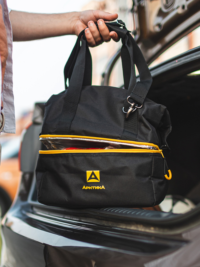 Термосумка-трансформер 11.5л серии 3600 чёрная - 6