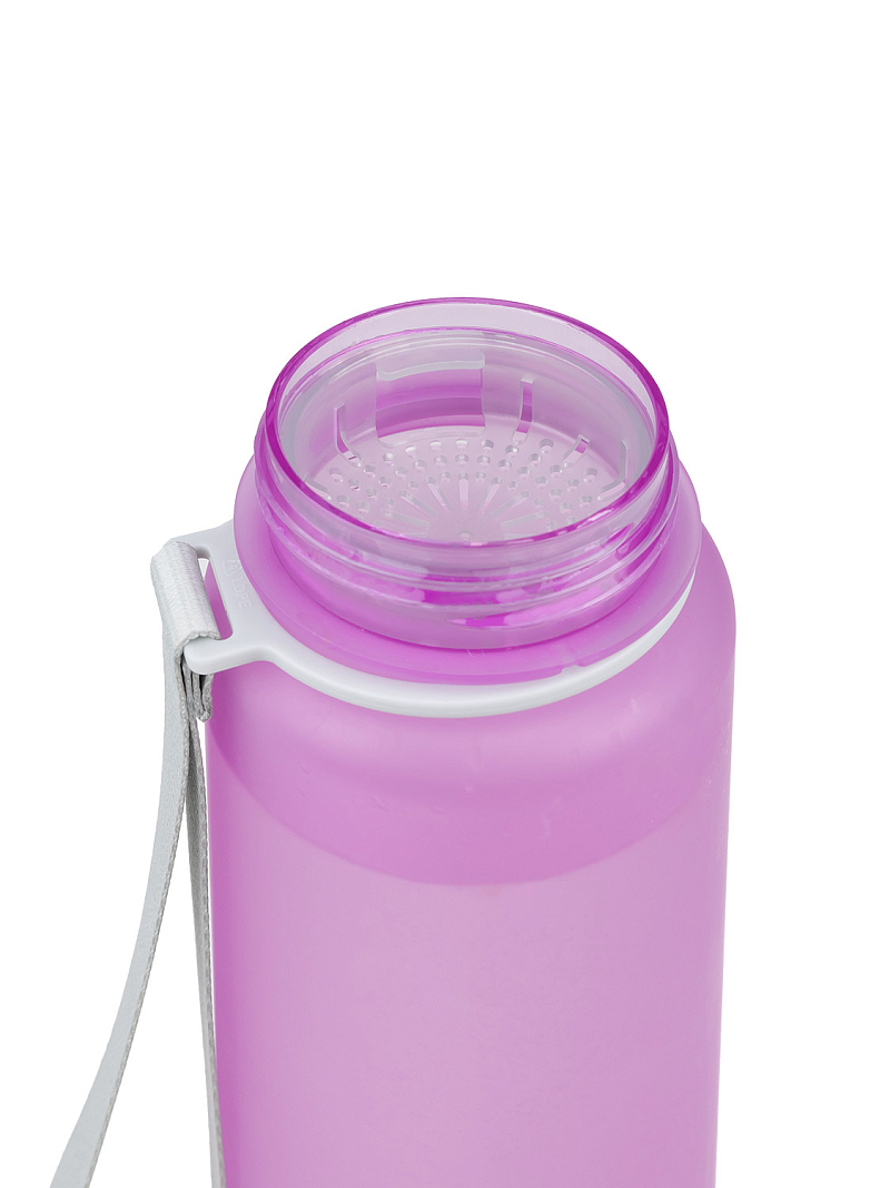 Тритановая бутылка 1л серии 720 матовая лавандовая с ситечком - 3