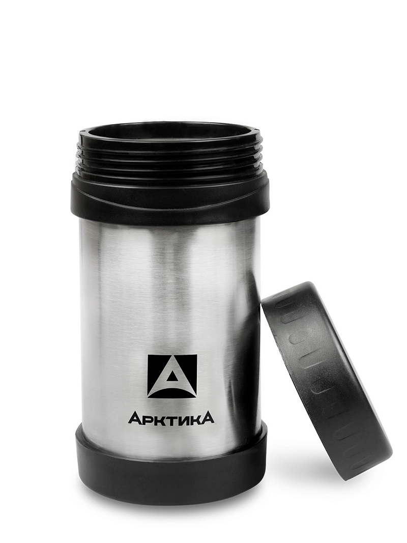 Термос-кружка 0.5л серии 402 стальная для еды и напитков - 3