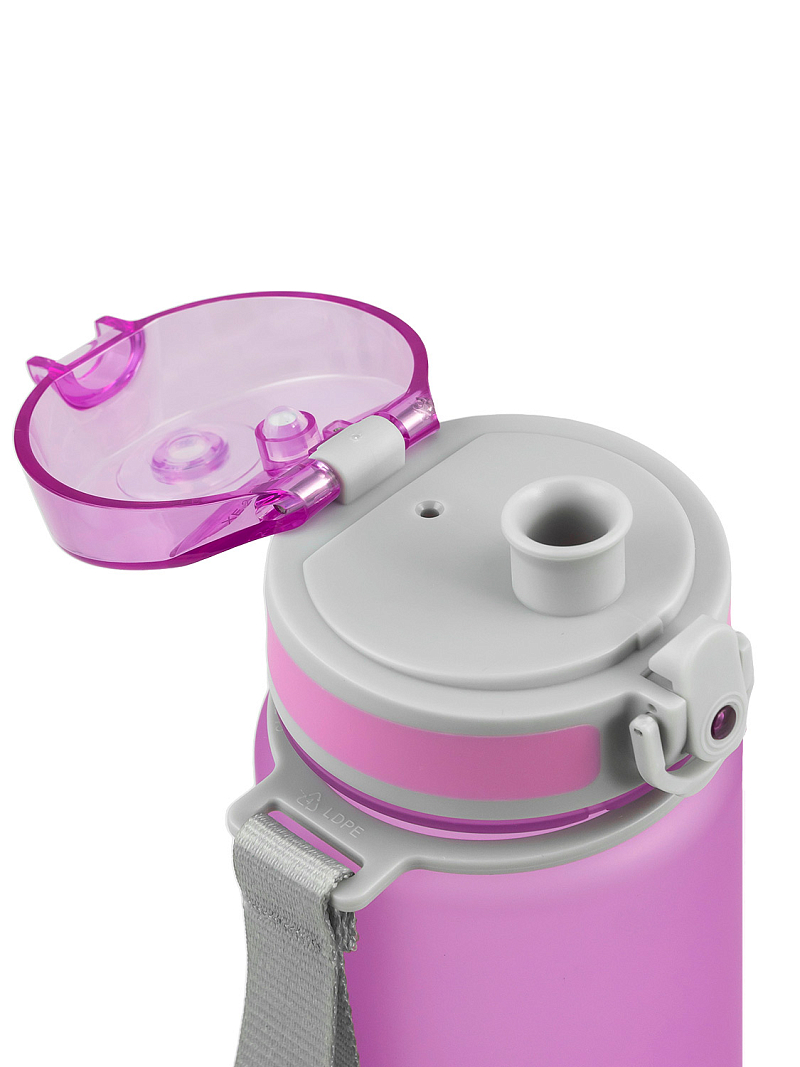 Тритановая бутылка 0.5л серии 720 матовая лавандовая с ситечком - 9