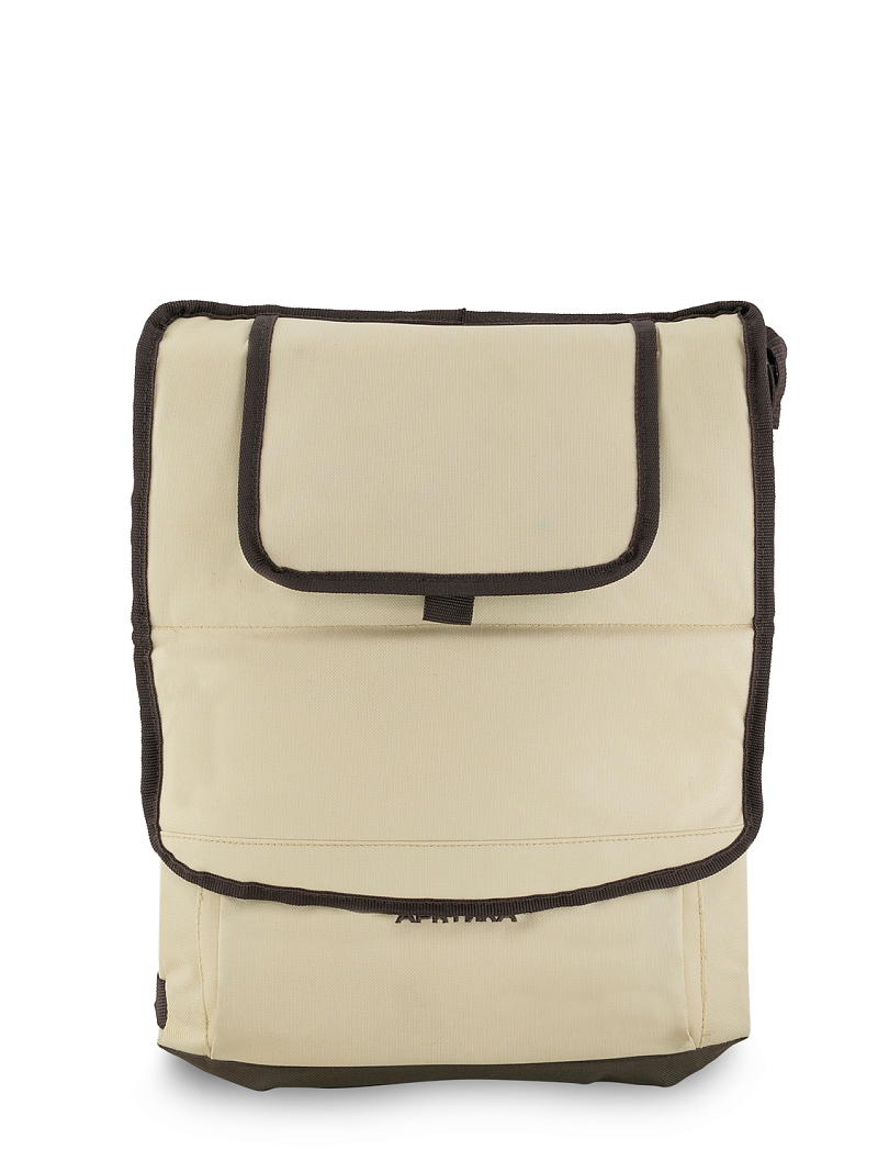 Термосумка-холодильник 20л серии 3001 бежевая с люком - 12