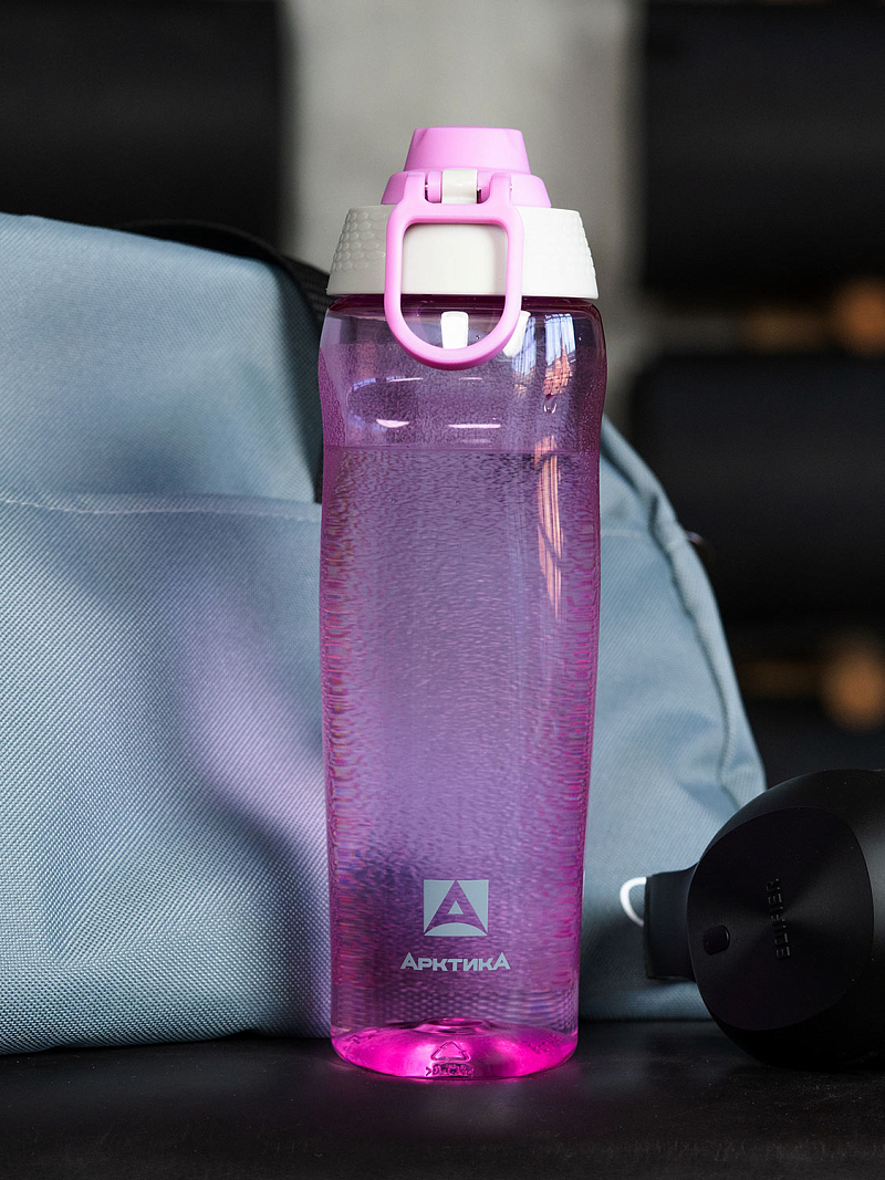 Тритановая бутылка 0.7л серии 721 лавандовая питьевая - 2