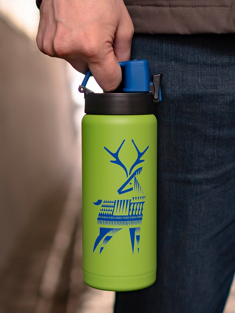 Термокружка 0.5л серии 702 «Сититерм» «Олень» (уценка) - 2