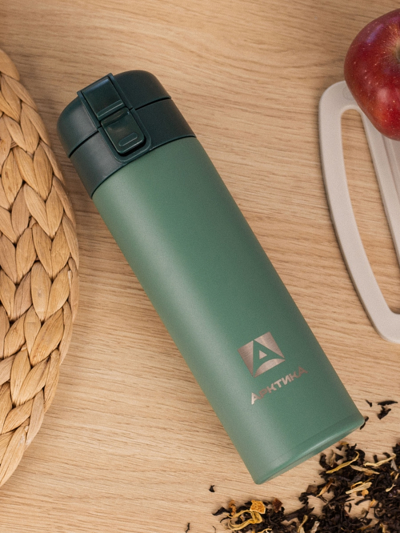 Термокружка  0.47л серии 703 «Хвоя» с ситечком - 4