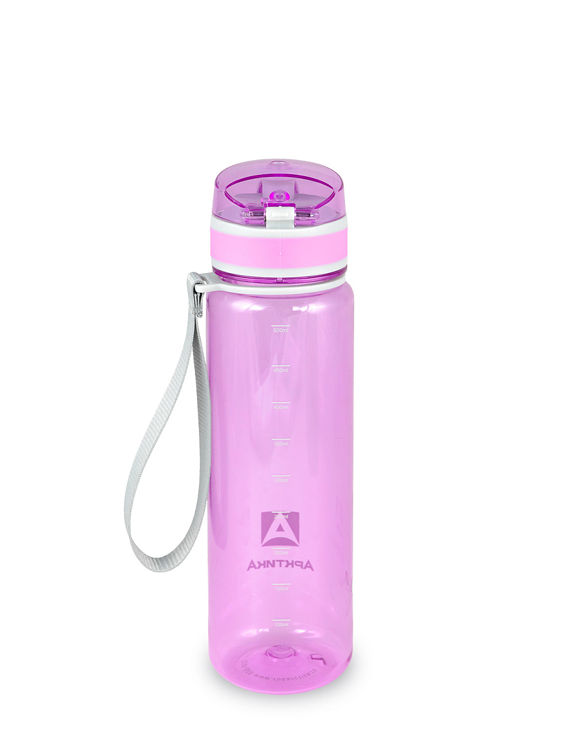 Тритановая бутылка 0.5л серии 720 глянцевая лавандовая с ситечком - 5