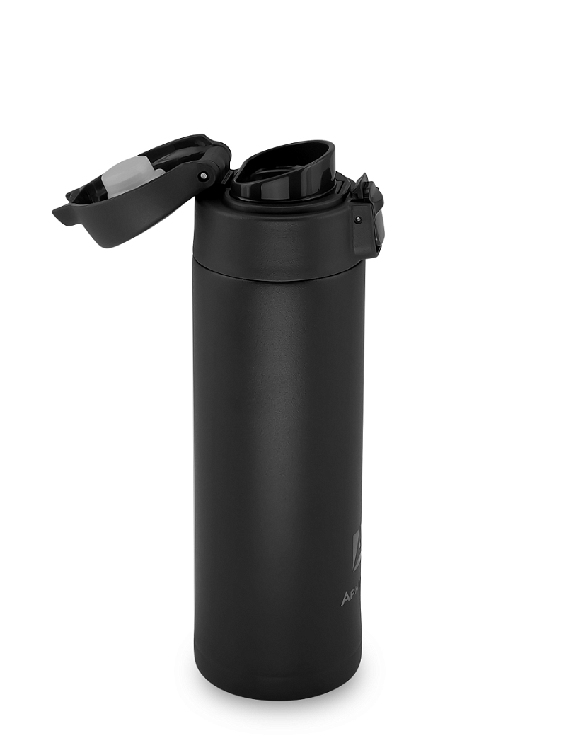 Термокружка 0.42л серии 701 чёрная с ситечком - 7