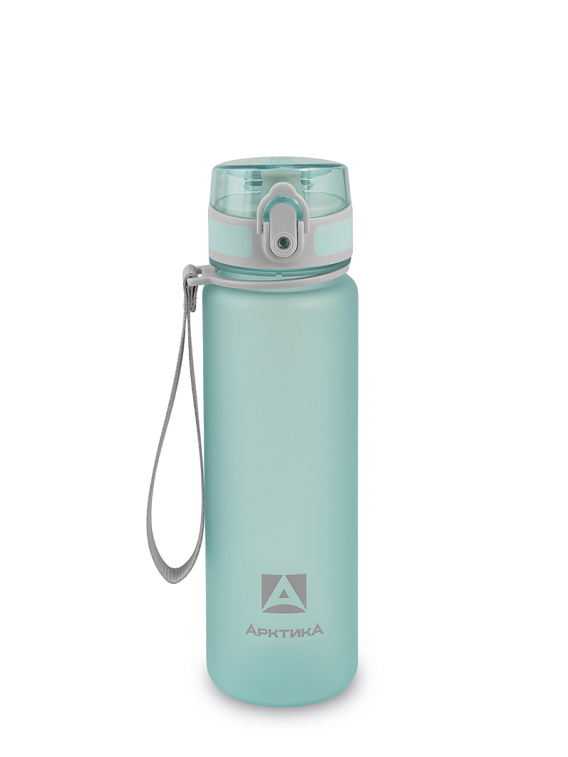 Тритановая бутылка 0.5л серии 720 матовая голубая с ситечком - 9