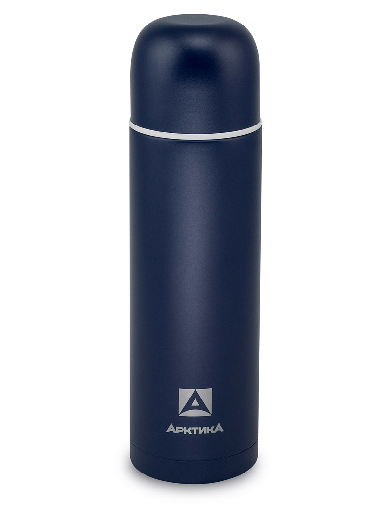 Термос 1.2л серии 105 синий с узким горлом - 1