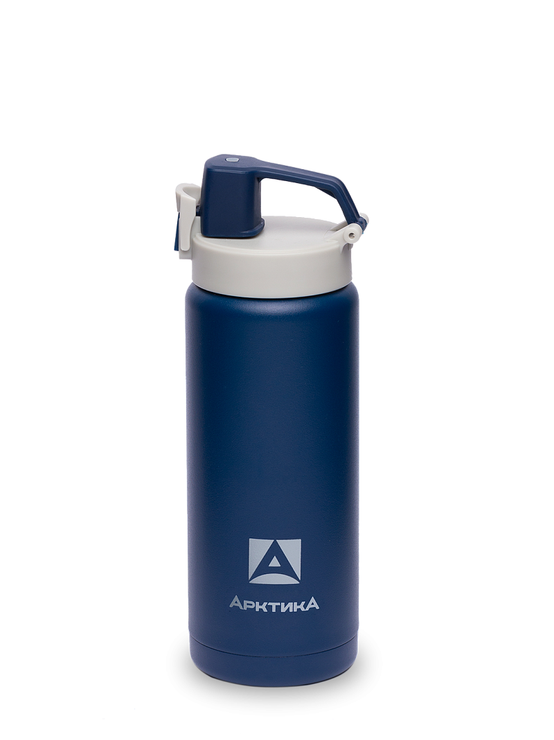 Термокружка 0.5л серии 702 «Сититерм» синяя (уценка) - 1