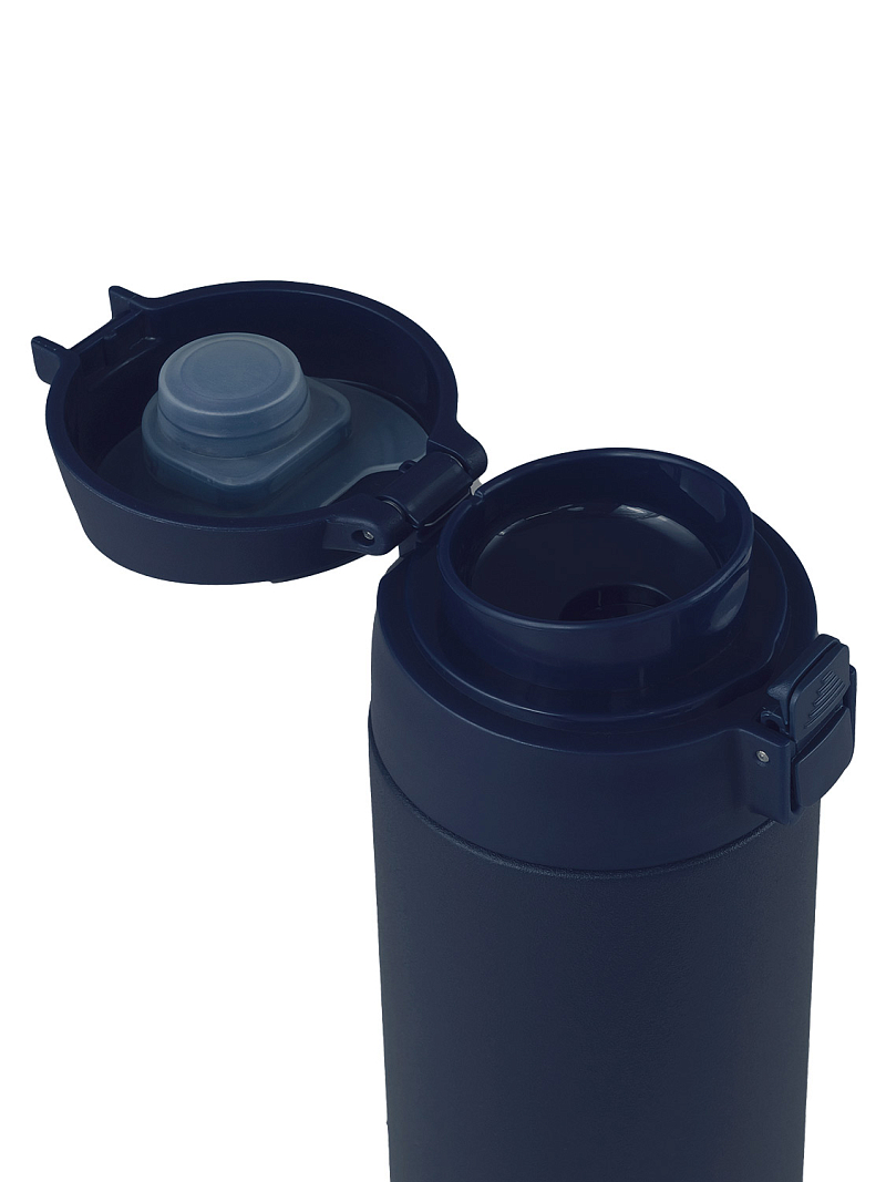 Термокружка 0.5л серии 705 синяя текстурная - 7