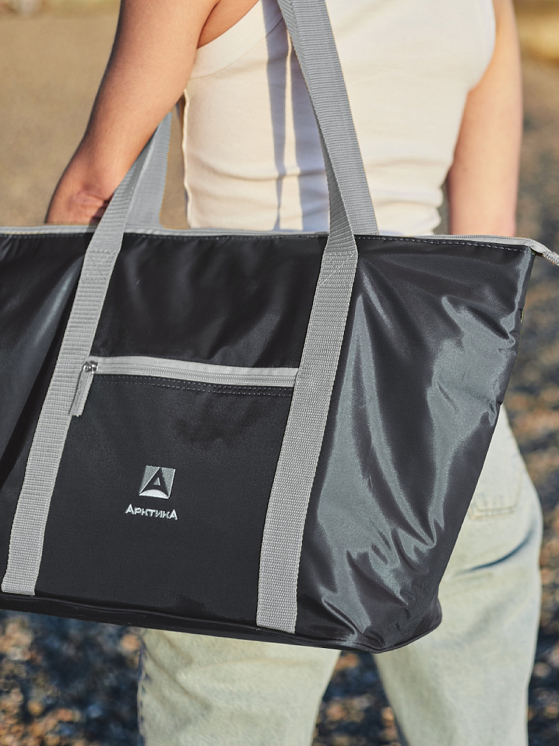 Сумка-холодильник 20л серии 3100 синяя компактная - 4