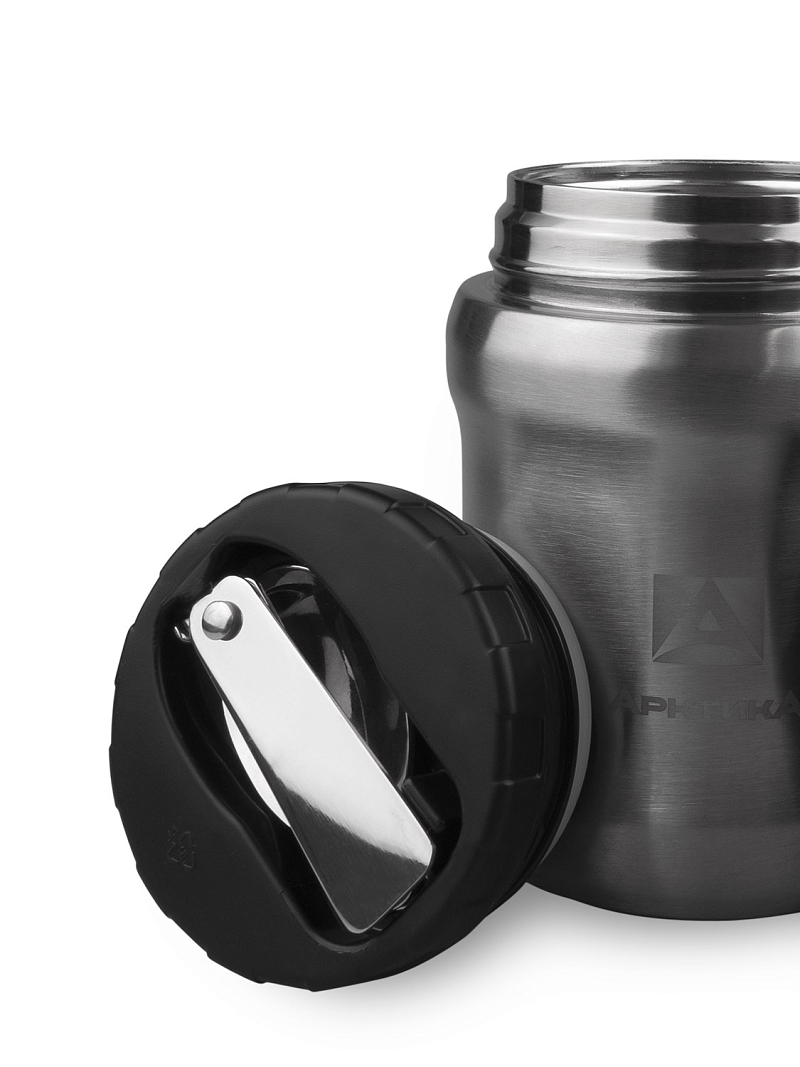 Термос 0.5л серии 311 для еды стальной компактный - 5