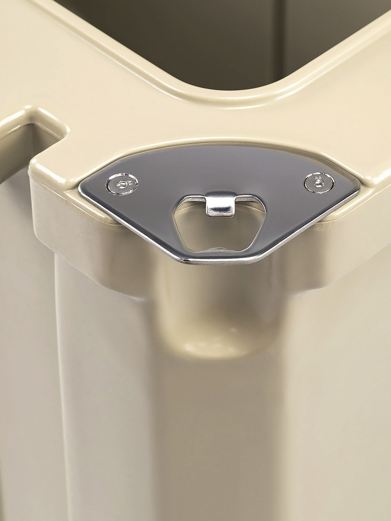 Бежевый термоконтейнер 2600 на 35 литров - 6