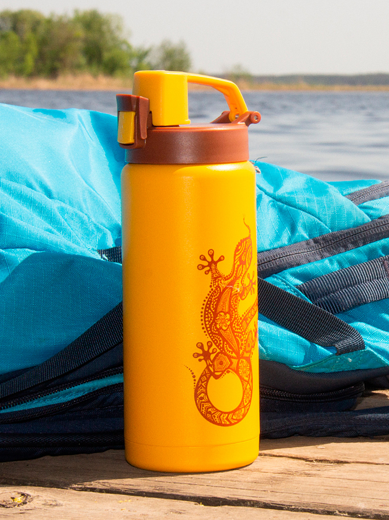 Термокружка 0.5л серии 702 «Сититерм» «Ящер» - 2