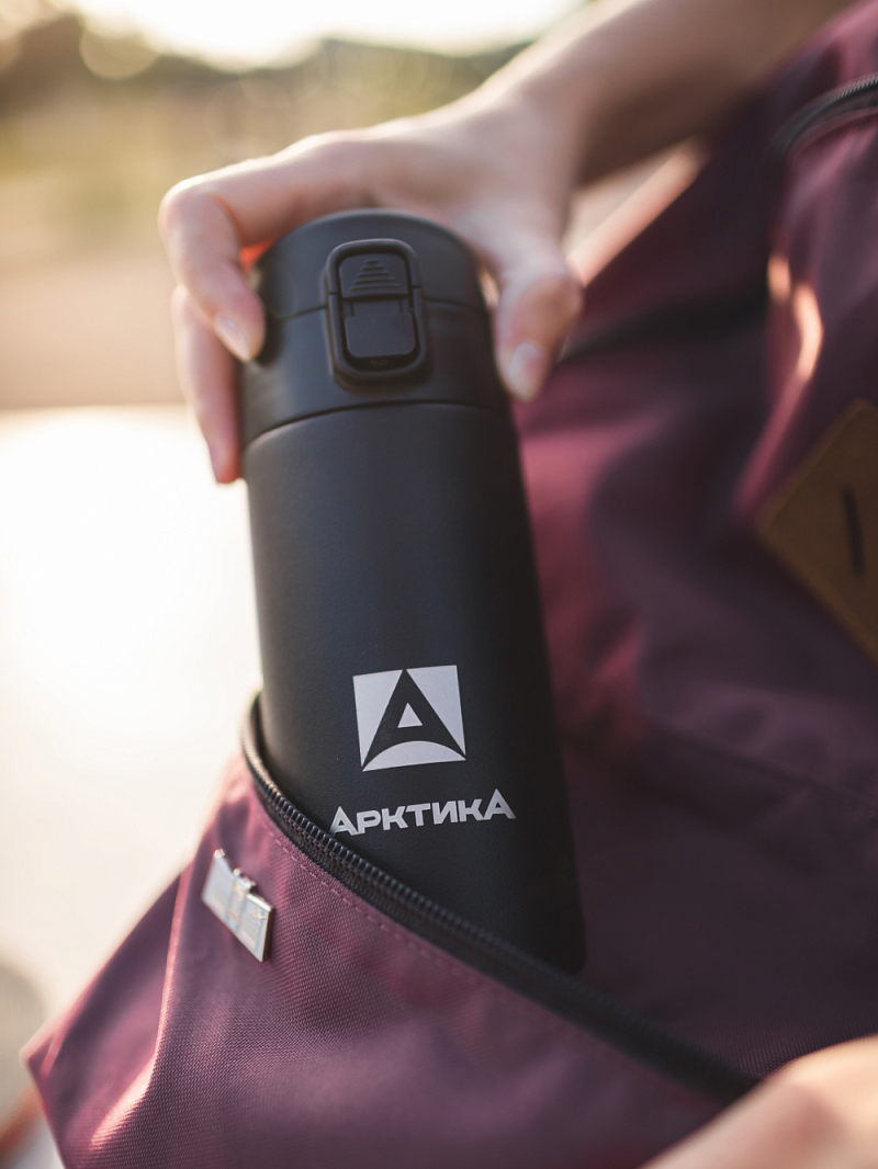 Термокружка 0.35л серии 705 чёрная текстурная - 6