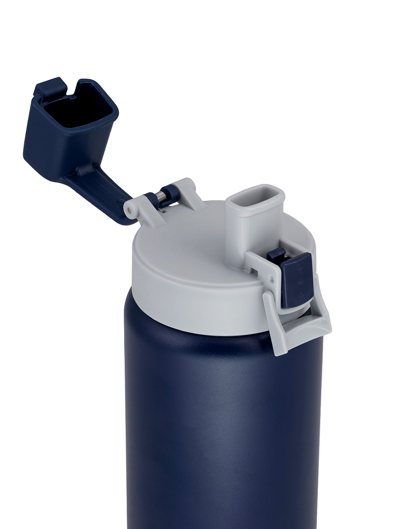 Термокружка 0.5л серии 702 «Сититерм» синяя (уценка) - 7