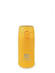 Желтая термокружка на 0.35л