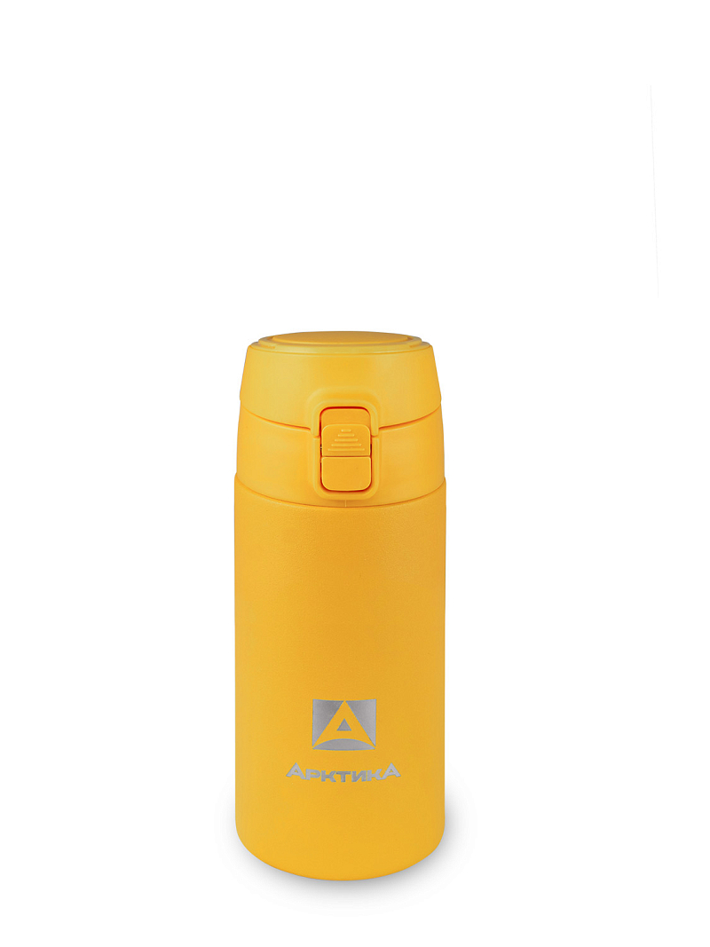 Термокружка 0.35л серии 705 жёлтая текстурная - 1