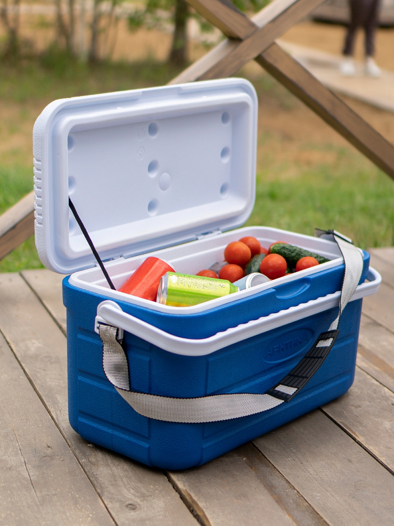 Синий термоконтейнер 2000 на 20 литров - 3