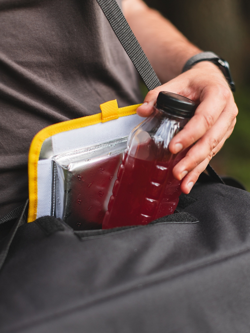 Термосумка-холодильник 30л серии 3000 чёрная с люком - 8