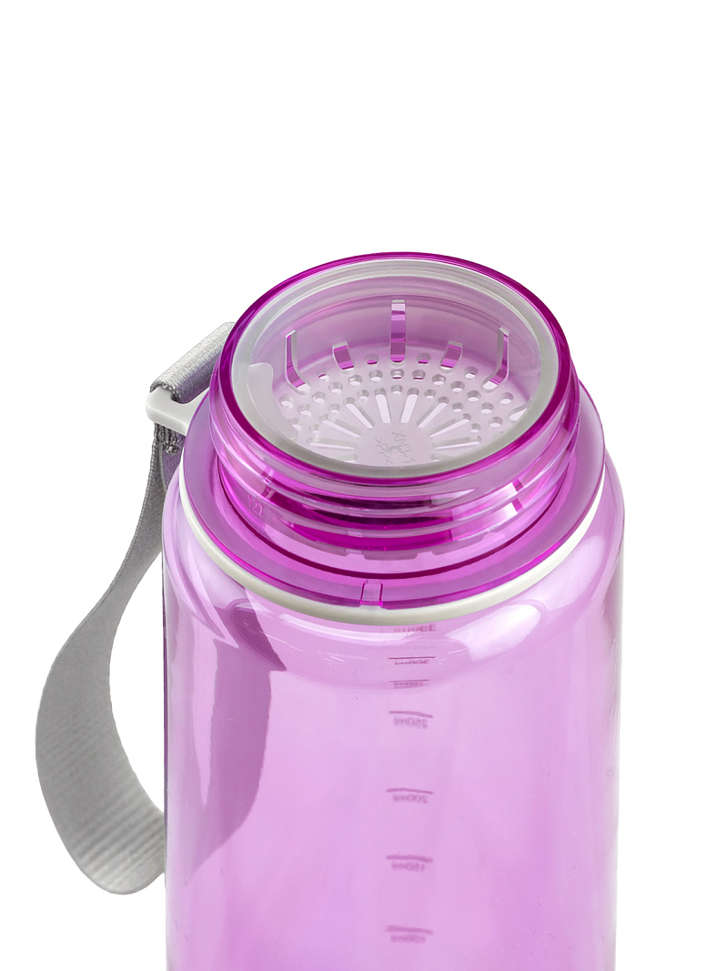 Тритановая бутылка 0.5л серии 720 глянцевая лавандовая с ситечком - 8