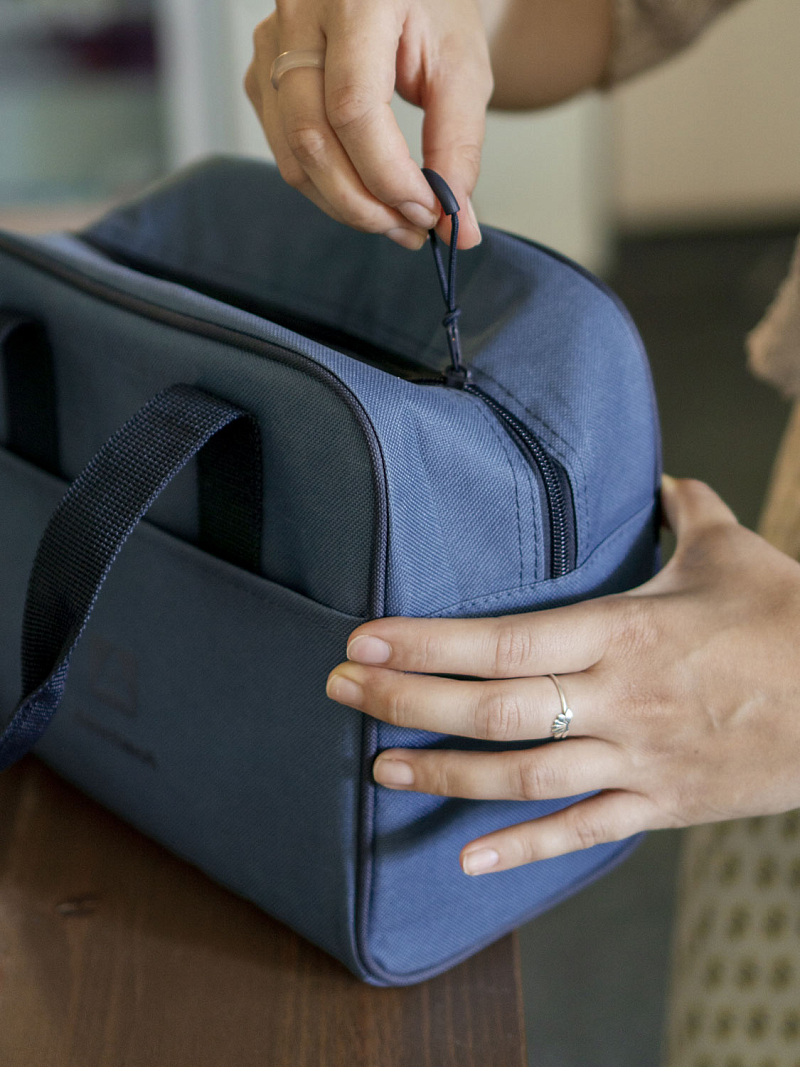 Термосумка 7.5л серии 3300 синяя для ланча - 3