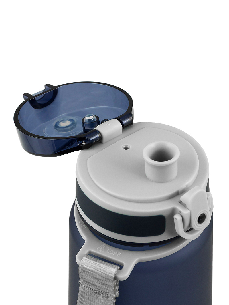 Тритановая бутылка 0.5л серии 720 матовая синяя с ситечком - 5