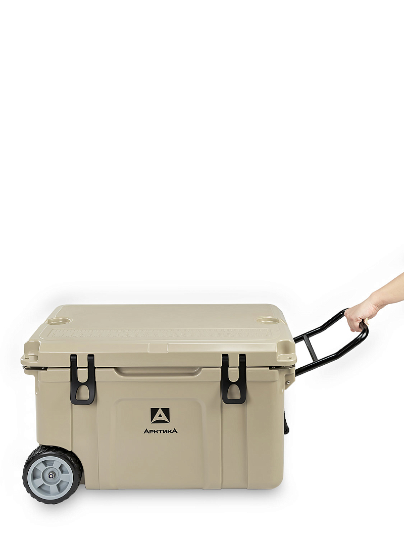 Бежевый термоконтейнер 2600 на 55 литров - 7