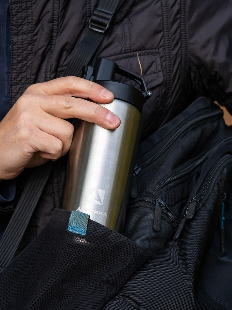 Термокружка 0.5л серии 702 «Сититерм» стальная (уценка) - 6