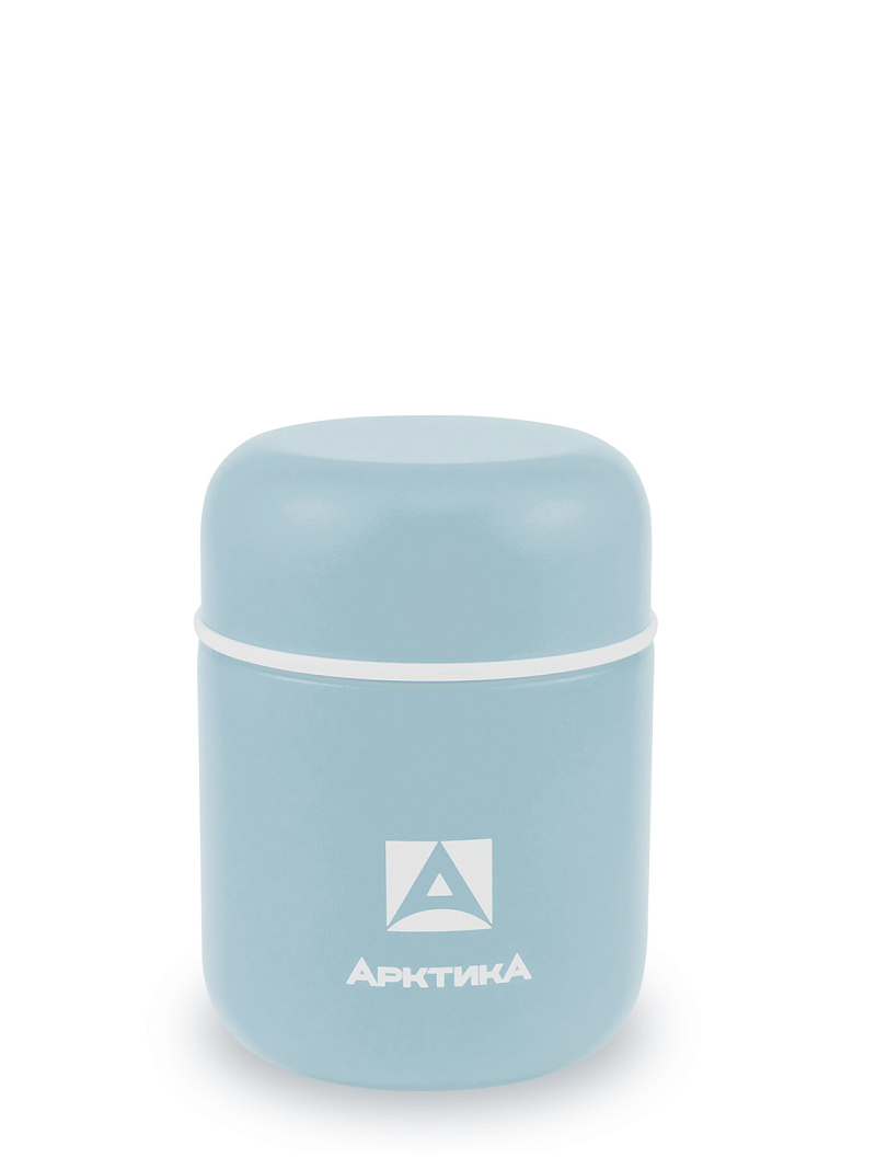 Термос 0.28л серии 411 для еды голубой компактный - 1