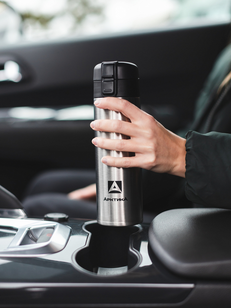 Термокружка 0.47л серии 703 стальная с классическая (уценка) - 6