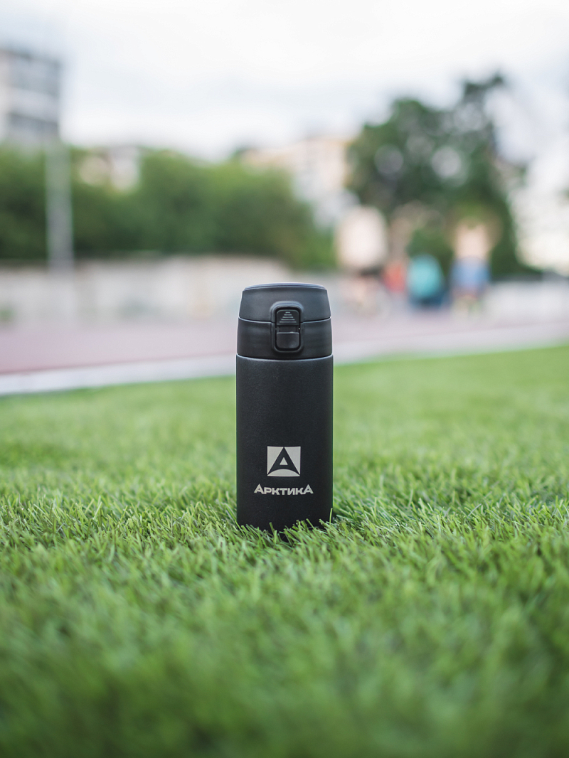 Термокружка 0.35л серии 705 чёрная текстурная - 2