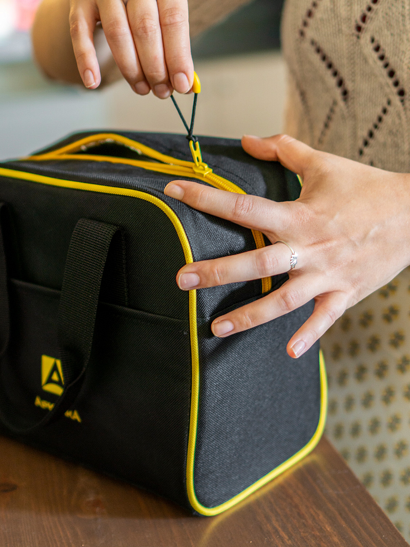 Термосумка 7.5л серии 3300 черная для ланча - 5