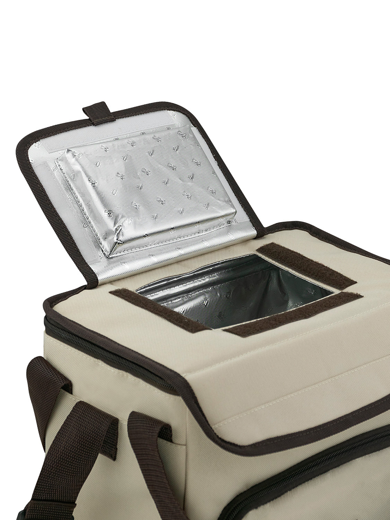 Термосумка-холодильник 10л серии 3000 бежевая с люком - 3