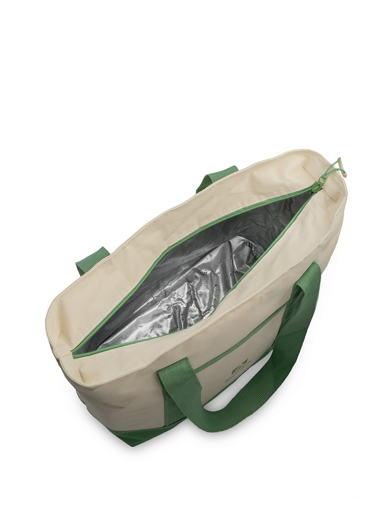 Термосумка-шоппер 17.5л серии 3400 зелёная - 9