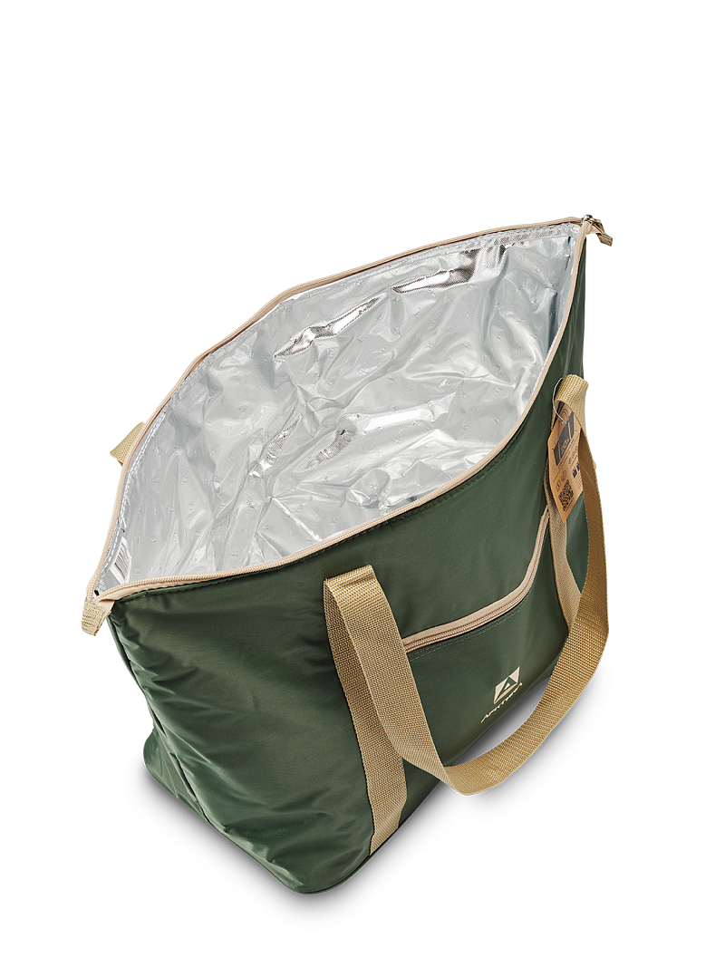 Сумка-холодильник 20л серии 3100 зелёная компактная - 3