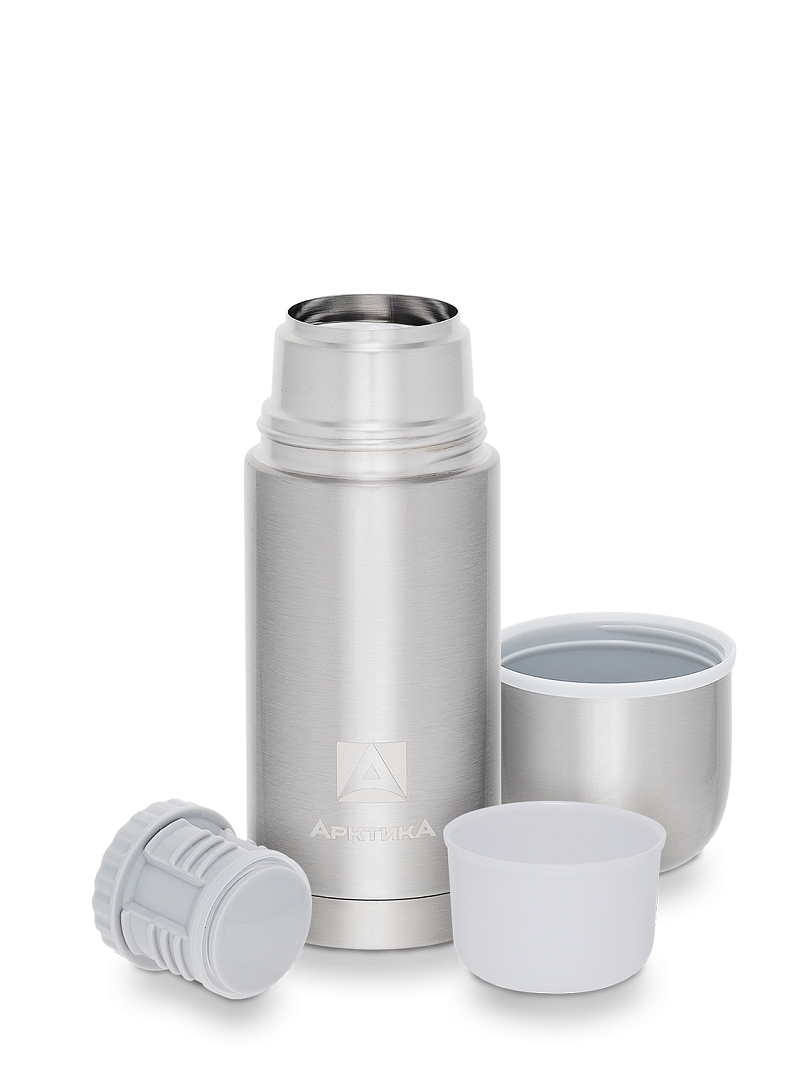 Термос 0.5л серии 105 стальной с лаковым покрытием и узким горлом - 2