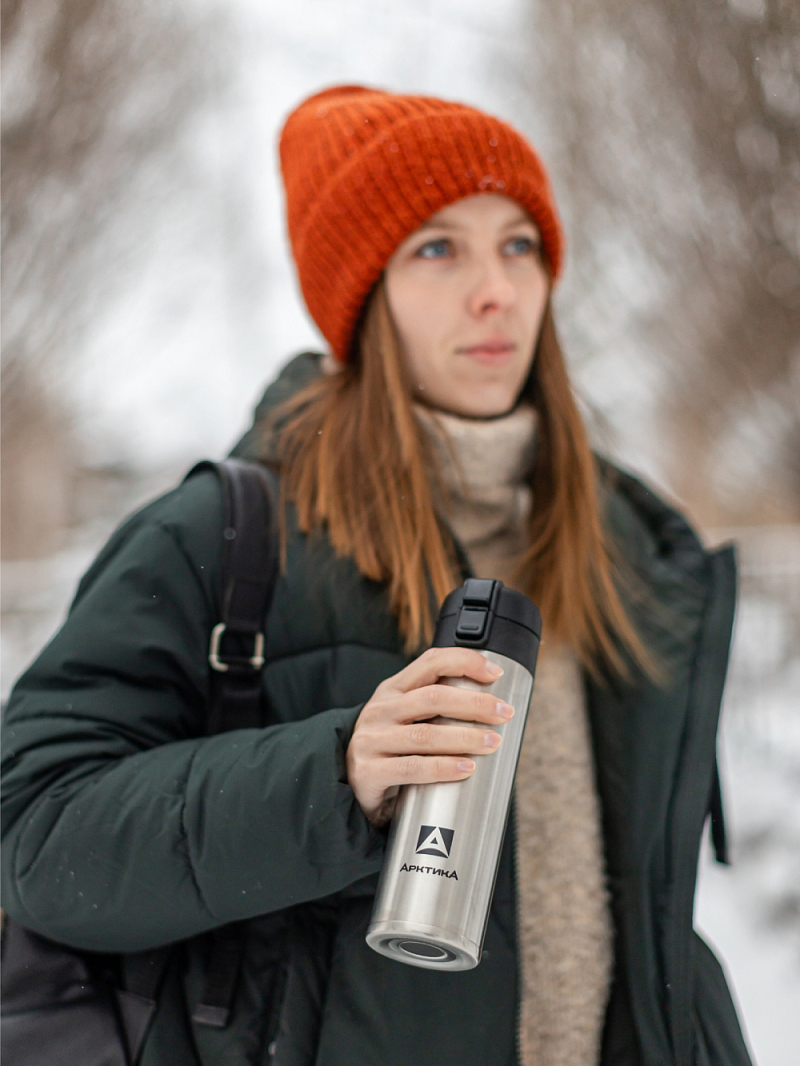 Термокружка 0.47л серии 703 стальная классическая - 2