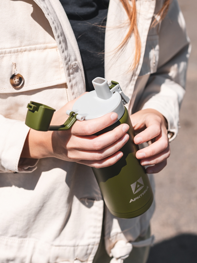 Термокружка 0.5л серии 702 «Сититерм» хаки - 6