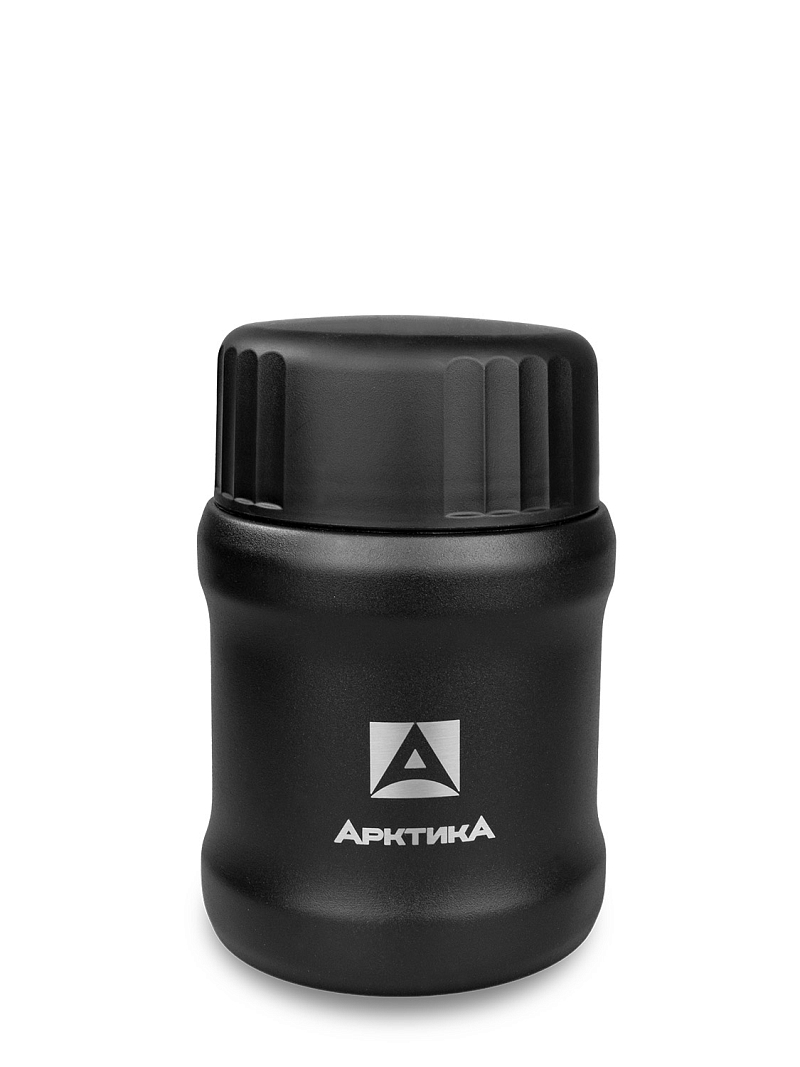 Термос 0.5л серии 311 для еды чёрный компактный - 1